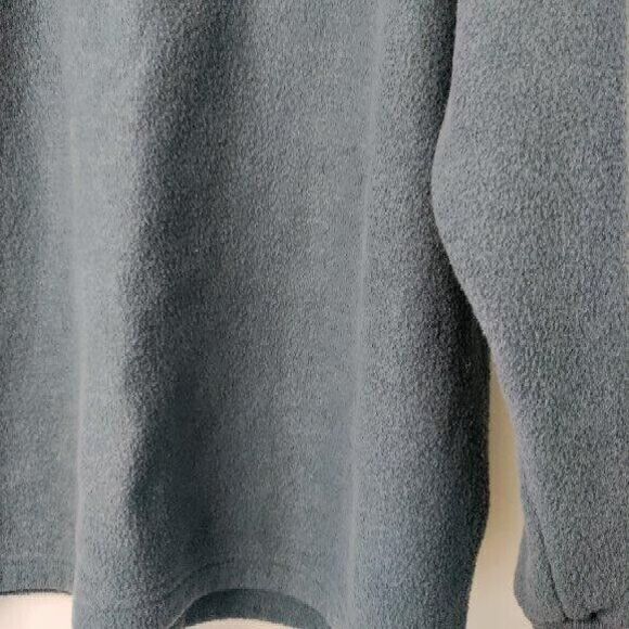 Walt Disney World Mickey Mouse Logo Men M‎ Blue 1/4 Zip Fleece Theme Park Jacket - Picture 4 of 6